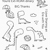 My Favorite Things You're Ext-ROAR-dinary Clear Stamps (CS-662) (OUTLET) My Favorite Things You're Ext-ROAR-dinary Clear Stamps (CS-662) (OUTLET)
