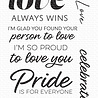 My Favorite Things Pride Is for Everyone Clear Stamps (CS-799) (OUTLET) My Favorite Things Pride Is for Everyone Clear Stamps (CS-799) (OUTLET)