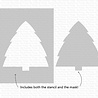 My Favorite Things Christmas Tree Background Stencil (ST-161) (OUTLET) My Favorite Things Christmas Tree Background Stencil (ST-161) (OUTLET)