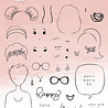 Karin Joan Anna & Bella Missees Clear Stamp (STAMPKJ15) (OUTLET) Karin Joan Anna & Bella Missees Clear Stamp (STAMPKJ15) (OUTLET)