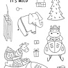 Jane's Doodles Wild Winter Clear Stamps (JD094) (OUTLET) Jane's Doodles Wild Winter Clear Stamps (JD094) (OUTLET)
