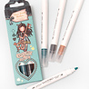 Studio Light Gorjuss Wonderland Fiber Brush Markers Blues/Black/Brown (4pcs) (GOR-WL-FBLM10) (OUTLET) Studio Light Gorjuss Wonderland Fiber Brush Markers Blues/Black/Brown (4pcs) (GOR-WL-FBLM10) (OUTLET)