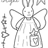 Creative Expressions Sam Poole Clear Stamp A6 Angel Bunny (CEC1001) (OUTLET) Creative Expressions Sam Poole Clear Stamp A6 Angel Bunny (CEC1001) (OUTLET)
