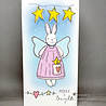 Creative Expressions Sam Poole Clear Stamp A6 Angel Bunny (CEC1001) (OUTLET) Creative Expressions Sam Poole Clear Stamp A6 Angel Bunny (CEC1001) (OUTLET)