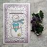 Creative Expressions Sam Poole Clear Stamp A6 Snowman Kisses (CEC1002) (OUTLET) Creative Expressions Sam Poole Clear Stamp A6 Snowman Kisses (CEC1002) (OUTLET)
