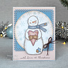 Creative Expressions Sam Poole Clear Stamp A6 Snowman Kisses (CEC1002) (OUTLET) Creative Expressions Sam Poole Clear Stamp A6 Snowman Kisses (CEC1002) (OUTLET)