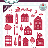 Creative Expressions Sue Wilson Craft Die Festive Christmas Village (CED3242) (OUTLET) Creative Expressions Sue Wilson Craft Die Festive Christmas Village (CED3242) (OUTLET)