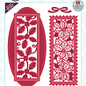Creative Expressions Sue Wilson Craft Die Festive Poinsettia Floral Panels (CED3248) (OUTLET) Creative Expressions Sue Wilson Craft Die Festive Poinsettia Floral Panels (CED3248) (OUTLET)