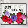 Creative Expressions Sue Wilson Craft Die Block Sentiments Just Because (CED4467) (OUTLET) Creative Expressions Sue Wilson Craft Die Block Sentiments Just Because (CED4467) (OUTLET)