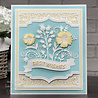 Creative Expressions Sue Wilson Craft Die Floral Wishes Banner (CED7143) (OUTLET) Creative Expressions Sue Wilson Craft Die Floral Wishes Banner (CED7143) (OUTLET)