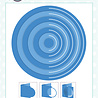 Creative Expressions Jamie Rodgers Craft Die In and Out Collection Circles (CEDJR021) (OUTLET) Creative Expressions Jamie Rodgers Craft Die In and Out Collection Circles (CEDJR021) (OUTLET)