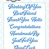 Creative Expressions Jamie Rodgers Craft Die Sentiments Collection Essentials 1 (CEDJR048) (OUTLET) Creative Expressions Jamie Rodgers Craft Die Sentiments Collection Essentials 1 (CEDJR048) (OUTLET)
