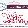 Creative Expressions Sue Wilson Craft Die Festive Mini Expressions Winter Greetings (CEDME124) (OUTLET) Creative Expressions Sue Wilson Craft Die Festive Mini Expressions Winter Greetings (CEDME124) (OUTLET)