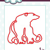 Creative Expressions Craft Dies One-liner Collection Polar Bear (CEDSE017) (OUTLET) Creative Expressions Craft Dies One-liner Collection Polar Bear (CEDSE017) (OUTLET)