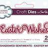 Creative Expressions Sue Wilson Craft Die Mini Shadowed Sentiments Easter Wishes (CEDSS019) (OUTLET) Creative Expressions Sue Wilson Craft Die Mini Shadowed Sentiments Easter Wishes (CEDSS019) (OUTLET)