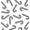 Creative Expressions Sam Poole Rubber Stamp A6 Candy Cane Background (CER025) (OUTLET) Creative Expressions Sam Poole Rubber Stamp A6 Candy Cane Background (CER025) (OUTLET)