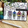Creative Expressions Bonnita Moaby Rubber Stamp A6 Bird Street (CER029) (OUTLET) Creative Expressions Bonnita Moaby Rubber Stamp A6 Bird Street (CER029) (OUTLET)