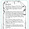 Creative Expressions Background Stamp A6 Letter to Santa (CER048) (OUTLET) Creative Expressions Background Stamp A6 Letter to Santa (CER048) (OUTLET)