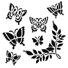 Creative Expressions Stencil 7x7 Inch Graceful Butteflies (CEST070) (OUTLET) Creative Expressions Stencil 7x7 Inch Graceful Butteflies (CEST070) (OUTLET)