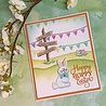 Creative Expressions DL Stencil Bunting (CEST105) (OUTLET) Creative Expressions DL Stencil Bunting (CEST105) (OUTLET)
