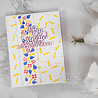 Creative Expressions Washi Strip Layering Stencil Let's Celebrate (CEST110) (OUTLET) Creative Expressions Washi Strip Layering Stencil Let's Celebrate (CEST110) (OUTLET)