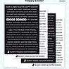 Creative Expressions Wordies Sentiment Sheets 6x8 Inch Happy Easter (4pcs) (CEW015) (OUTLET) Creative Expressions Wordies Sentiment Sheets 6x8 Inch Happy Easter (4pcs) (CEW015) (OUTLET)