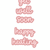 Creative Craftlab Essentials Cutting Dies Wordz Get Well (EN) (CCL-ES-CD479) (OUTLET) Creative Craftlab Essentials Cutting Dies Wordz Get Well (EN) (CCL-ES-CD479) (OUTLET)