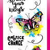 Art By Marlene Bold & Bright Clear Stamps Embrace Change (ABM-BB-STAMP123) (OUTLET) Art By Marlene Bold & Bright Clear Stamps Embrace Change (ABM-BB-STAMP123) (OUTLET)