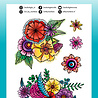 Art By Marlene Back To Nature Clear Stamps Flower Stack (ABM-BTN-STAMP146) (OUTLET) Art By Marlene Back To Nature Clear Stamps Flower Stack (ABM-BTN-STAMP146) (OUTLET)