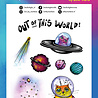 Art By Marlene Out of This World Clear Stamps Space Cats (ABM-OOTW-STAMP71) (OUTLET) Art By Marlene Out of This World Clear Stamps Space Cats (ABM-OOTW-STAMP71) (OUTLET)