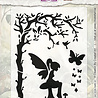Creatief Art PRE-ORDER Forest Fairies Stencil Magical Forest (CCOS-FAIRY-01) Creatief Art PRE-ORDER Forest Fairies Stencil Magical Forest (CCOS-FAIRY-01)