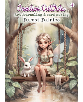 Creatief Art Forest Fairies Art Journaling & Card Making Book (CCOBOEK-004) Creatief Art Forest Fairies Art Journaling & Card Making Book (CCOBOEK-004)