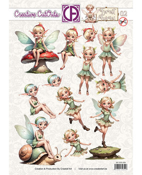 Creatief Art Forest Fairies 02 Stansvel (CCO-020) Creatief Art Forest Fairies 02 Stansvel (CCO-020)