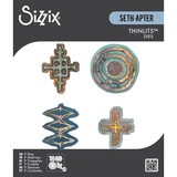 Sizzix Seth Apter Thinlits Die Set Roundabouts (666907)