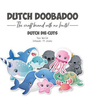 Dutch Doobadoo Dutch Die-Cuts Sea World (474.007.506) Dutch Doobadoo Dutch Die-Cuts Sea World (474.007.506)