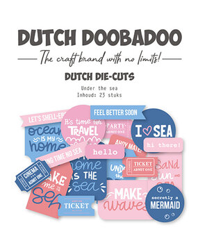 Dutch Doobadoo Dutch Die-Cuts Under the Sea (474.007.507) Dutch Doobadoo Dutch Die-Cuts Under the Sea (474.007.507)