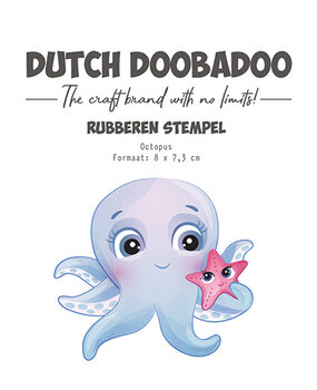 Dutch Doobadoo Rubber Stamp Octopus (497.004.035) Dutch Doobadoo Rubber Stamp Octopus (497.004.035)
