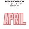 Dutch Doobadoo PRE-ORDER Dutch Planner Stencil April (470.784.380) Dutch Doobadoo PRE-ORDER Dutch Planner Stencil April (470.784.380)