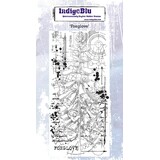 IndigoBlu Foxglove A6 Rubber Stamp (IND0623)
