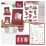 Find It Trading 3D and Do 3D Velvet Cards A6 Rose Hip (3DVC10009)