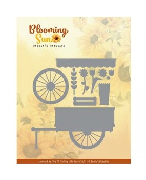 Berrie's Beauties Blooming Sun Dies Sunny Market Cart (BBD10052) Berrie's Beauties Blooming Sun Dies Sunny Market Cart (BBD10052)