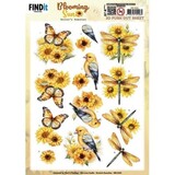 Berrie's Beauties Blooming Sun 3D Push Out Golden Meadow (SB11035)