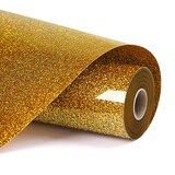 LOKLiK Heat Transfer Vinyl 30.5x90cm Glitter Gold (SG-HTV-1568-US-L-B2B)