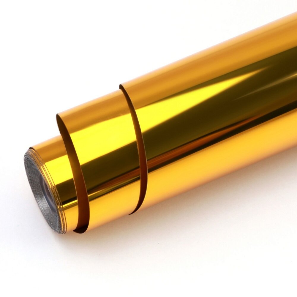LOKLiK Permanent Adhesive Vinyl 30.5x180cm Mirror Metallic Gold (SG-JST-0416-US-L-B2B) LOKLiK Permanent Adhesive Vinyl 30.5x180cm Mirror Metallic Gold (SG-JST-0416-US-L-B2B)