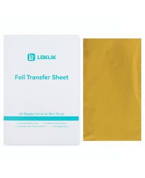 LOKLiK Foil Transfer Sheets Gold 50pcs (SG-YBZ-0001-US-L-B2B)