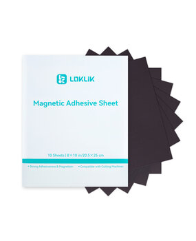 LOKLiK Magnetic Sheets 0,5mm 10pcs (BG-TZ-0005-US-L-B2B) LOKLiK Magnetic Sheets 0,5mm 10pcs (BG-TZ-0005-US-L-B2B)