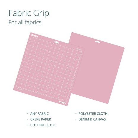 LOKLiK Cutting Mat Pink Fabric Grip 3pcs (SG-GJ-0004-US-L-B2B)