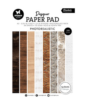 Studio Light Essentials Photorealistic A5 Paper Pad (SL-ES-DPP331)