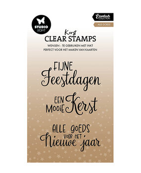 Studio Light Christmas Essentials Clear Stamps Alle Goeds (SL-ES-STAMP851) Studio Light Christmas Essentials Clear Stamps Alle Goeds (SL-ES-STAMP851)