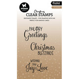 Studio Light Christmas Essentials Clear Stamps Joy & Love (SL-ES-STAMP852)